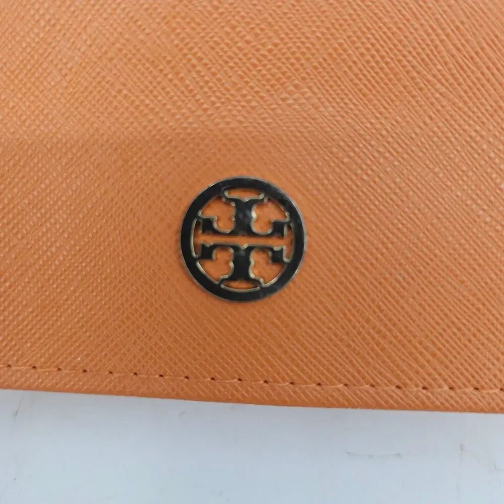 Tory Burch Orange Sunglasses Leather Case Magnetic Closure with cloth liner